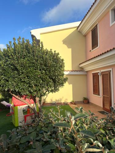 Zahrada ubytování villetta giulia fronte mare