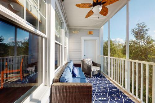 Balkón nebo terasa v ubytování Bayside Resort