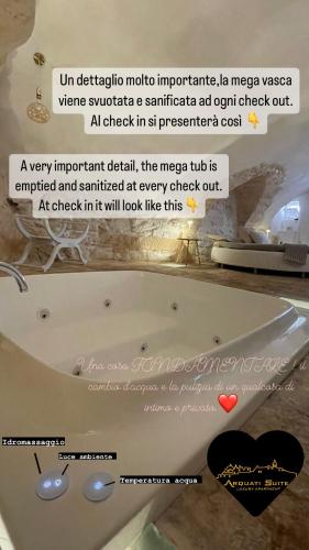 a sign for a yacht in a store at Arquati Suite Luxury Apartment in Ostuni