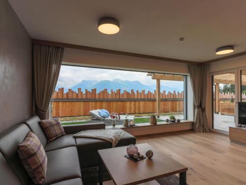 Ruang duduk di Kitzbüheler Alpenlodge Top A2 und A3