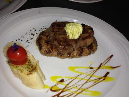 Comida en el hotel o alrededores