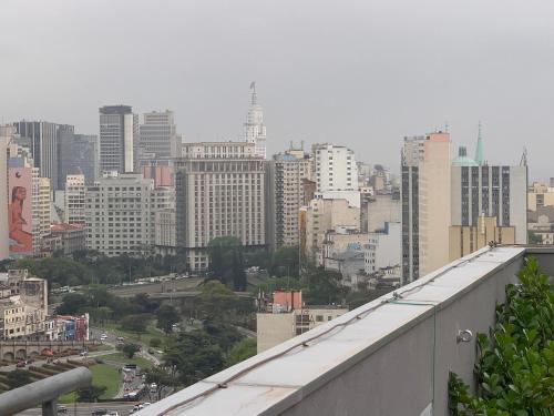 Nespecifikovaný výhled na destinaci São Paulo nebo výhled na město při pohledu z apartmánu