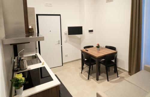 Cuisine ou kitchenette dans l'établissement Incantonapoli