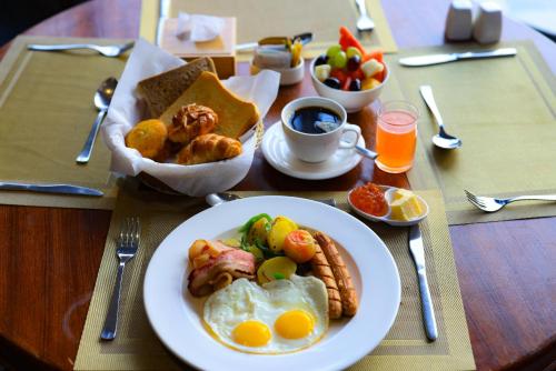 Essen im Hotel oder in der Nähe