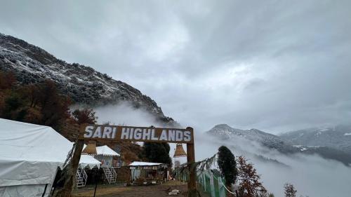 Sari Highlands durante l'inverno