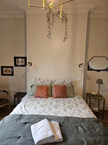Cama o camas de una habitación en L'ile Des Prevots