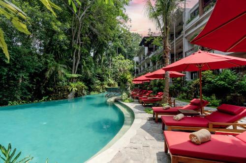 Πισίνα στο ή κοντά στο AnandaDara Ubud Resort & Spa