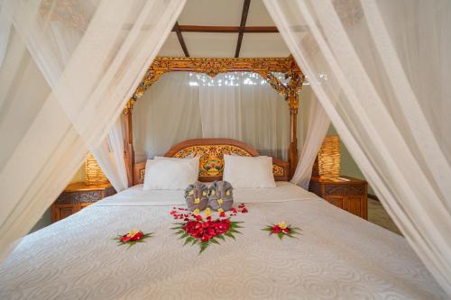 Cama o camas de una habitación en Honeymoon Guesthouse
