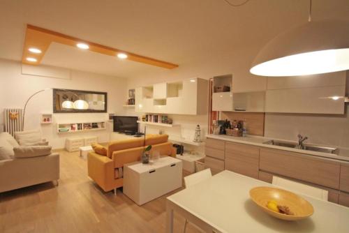 Kuchyň nebo kuchyňský kout v ubytování Comodo appartamento Casa Razzoli