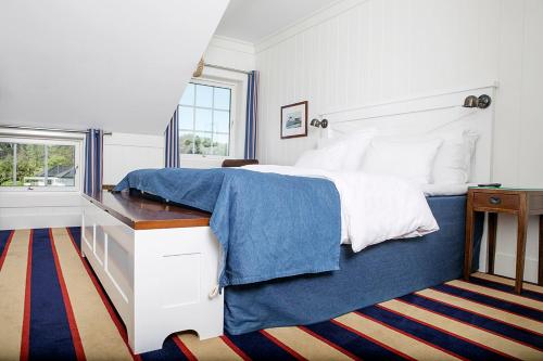 Postel nebo postele na pokoji v ubytování Støtvig Hotel