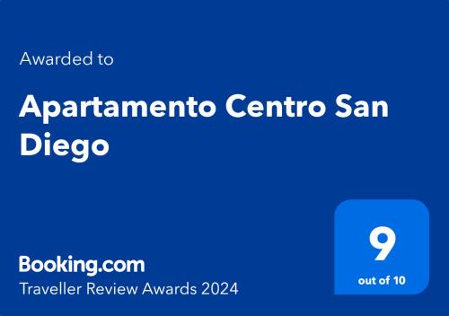 Zrzut ekranu komórki z centrum tekstowym san w obiekcie Apartamento Centro San Diego w mieście Sanlúcar de Barrameda
