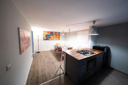 Kuchyň nebo kuchyňský kout v ubytování Princi House