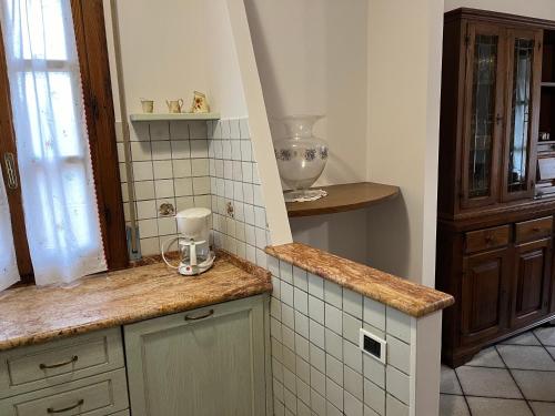 Kylpyhuone majoituspaikassa A casa da Margherita