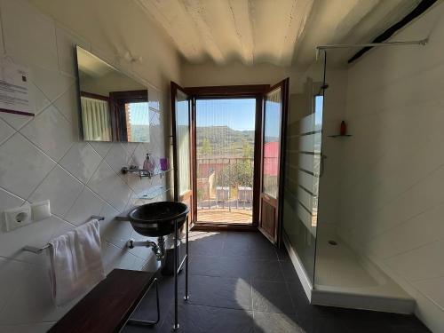 Nespecifikovaný výhled na hory nebo výhled na hory při pohledu z bed and breakfast