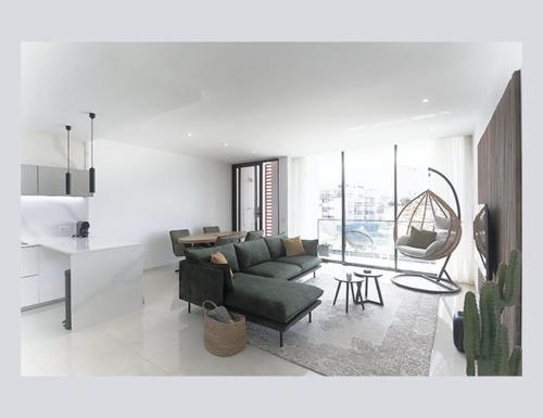 Χώρος καθιστικού στο Filomena Apartments ORIENTAL