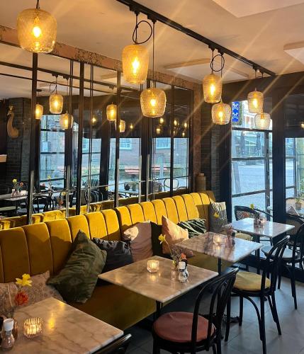 Χώρος καθιστικού στο Boutique Hotel LE•BAR