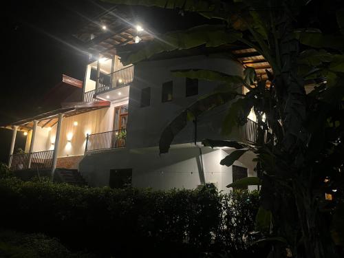 Budova, kde se vila nachází