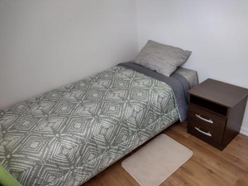 Postel nebo postele na pokoji v ubytování Casa Arriendo Diario