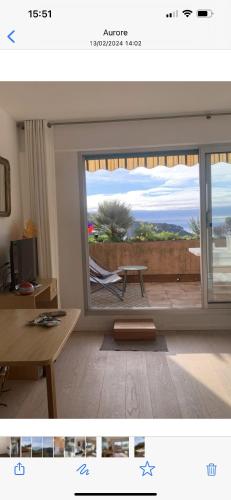 Studio vue mer la turbie