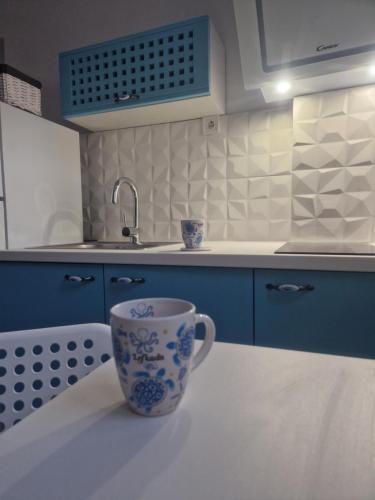 Dapur atau dapur kecil di Casa Sonia