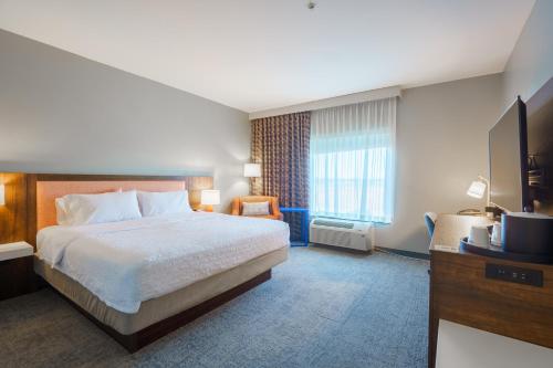 Ένα ή περισσότερα κρεβάτια σε δωμάτιο στο Hampton Inn & Suites Abilene I-20