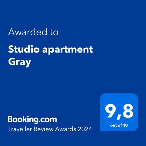 Studio apartment Gray