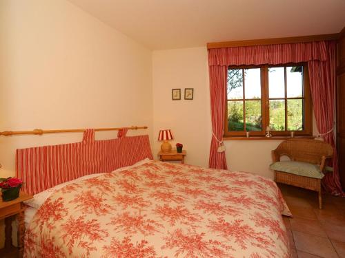 Postel nebo postele na pokoji v ubytování Apartment in Reith near Ski Slopes