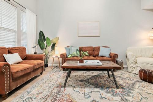 Coin salon dans l'établissement Boho SoCo- 8 mins to Credit One 20 mins to DTWN