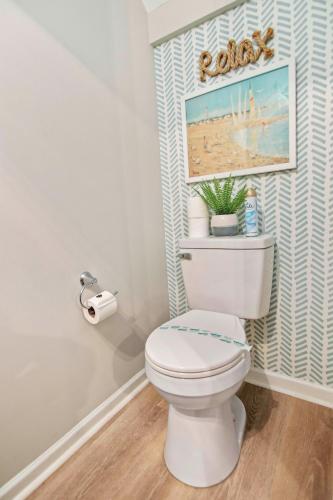 Salle de bains dans l'établissement Boho SoCo- 8 mins to Credit One 20 mins to DTWN