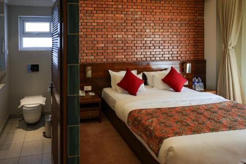 Vannituba majutusasutuses Hotel Dolmaling