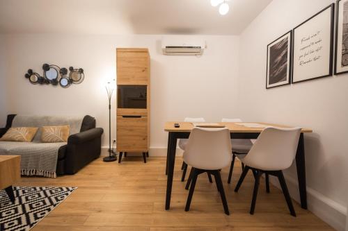 Χώρος καθιστικού στο RITM Apartament