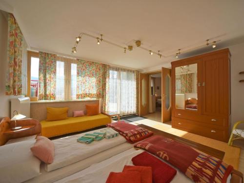 Postel nebo postele na pokoji v ubytování Cottages - Chalets Mag. Scholz
