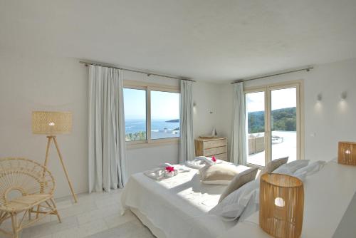 Anemone Villas hotelにあるベッド