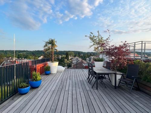Großzügiges Dachterrassen-Appartment mit Klimaanlage und wunderbarem Ausblick über ganz Wien