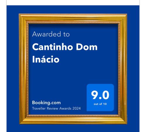 サン・ガブリエウにあるCantinho Dom Inácioの文字入りの写真
