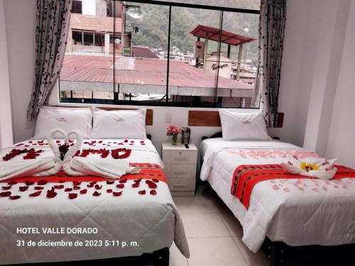Katil atau katil-katil dalam bilik di Hostel VALLE DORADO MACHUPICCHU