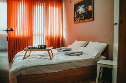 Ліжко або ліжка в номері Tyulev apartment 2