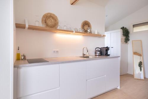 Η κουζίνα ή μικρή κουζίνα στο Bed & Breakfast Yn 'e Haven