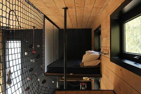 Η κουζίνα ή μικρή κουζίνα στο Cabin Zoobox 54