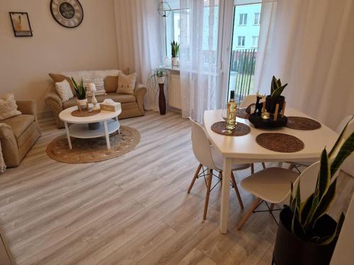 Posezení v ubytování PIK-Kwatery