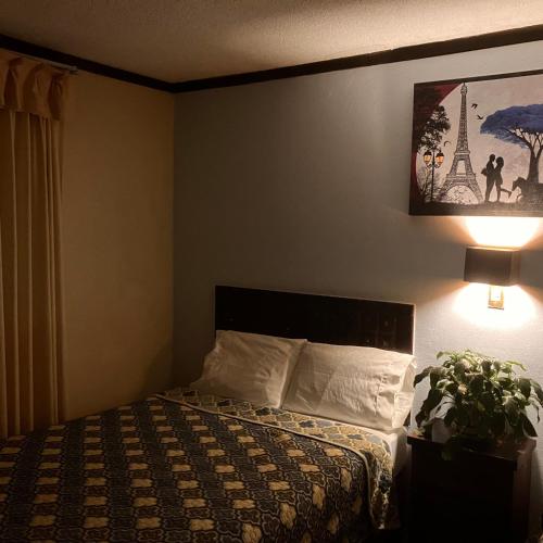 Katil atau katil-katil dalam bilik di Hotel Santa Fe