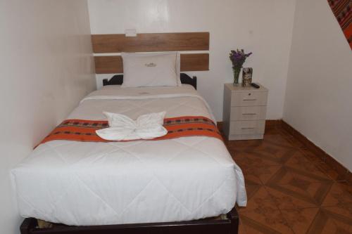 Katil atau katil-katil dalam bilik di Hostel VALLE DORADO MACHUPICCHU
