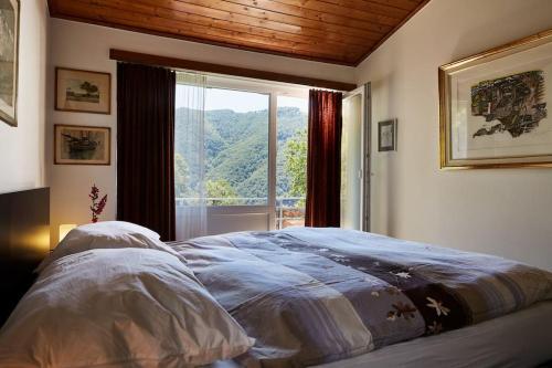 Postel nebo postele na pokoji v ubytování Wild Valley Ticino Life in Valle Onsernone