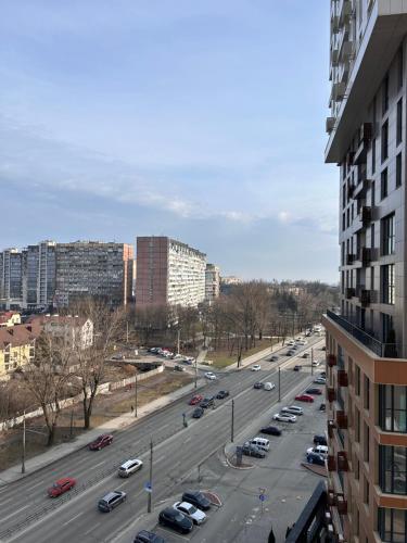 De omliggende buurt of een buurt vlak bij het appartement