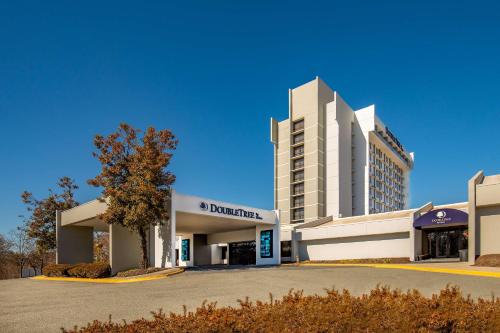a rendering of a dunder mifflin building at DoubleTree by Hilton Washington DC North/Gaithersburg in Gaithersburg