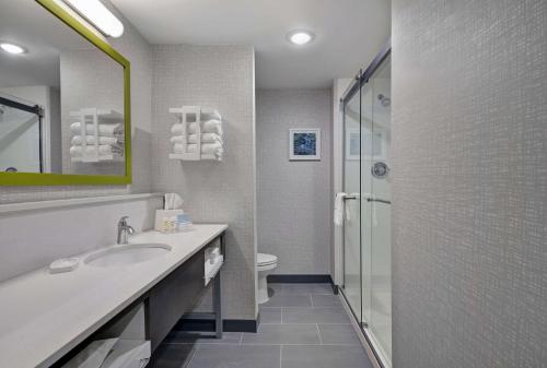 Bilik mandi di Hampton Inn And Suites Macclenny I-10