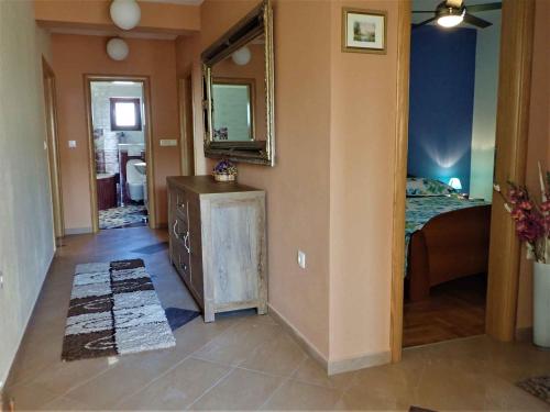 Kuchyň nebo kuchyňský kout v ubytování Apartment in Jasenice 35406