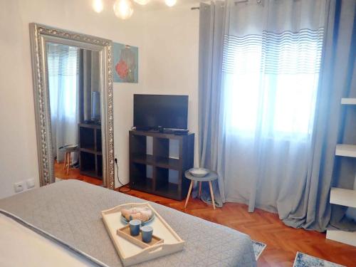 Televízia a/alebo spoločenská miestnosť v ubytovaní Studio in Baric Draga - Velebit Riviera 41714