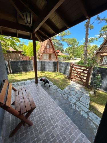 El plano del piso de FloChris Villa Gesell Zona Norte SOLO FAMILIAS