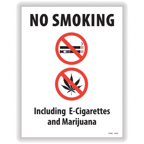 a sign that reads no smoking including e cigarettes and marmite at Chateau de Woodlawn - Room II - Le Parisienne in Chicago